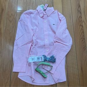 NWT Kids Vineyard Vines shirt and two bowties